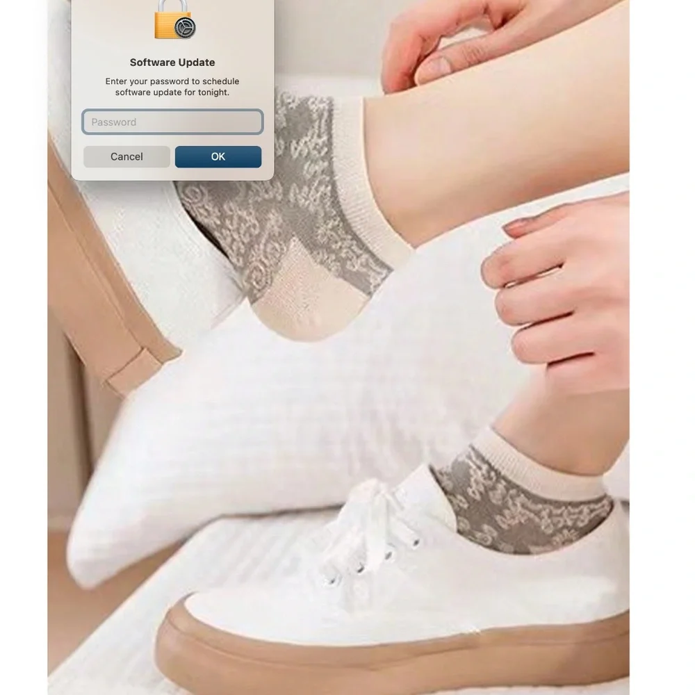 Cozy Textured Floral Print Color Block Socks Set